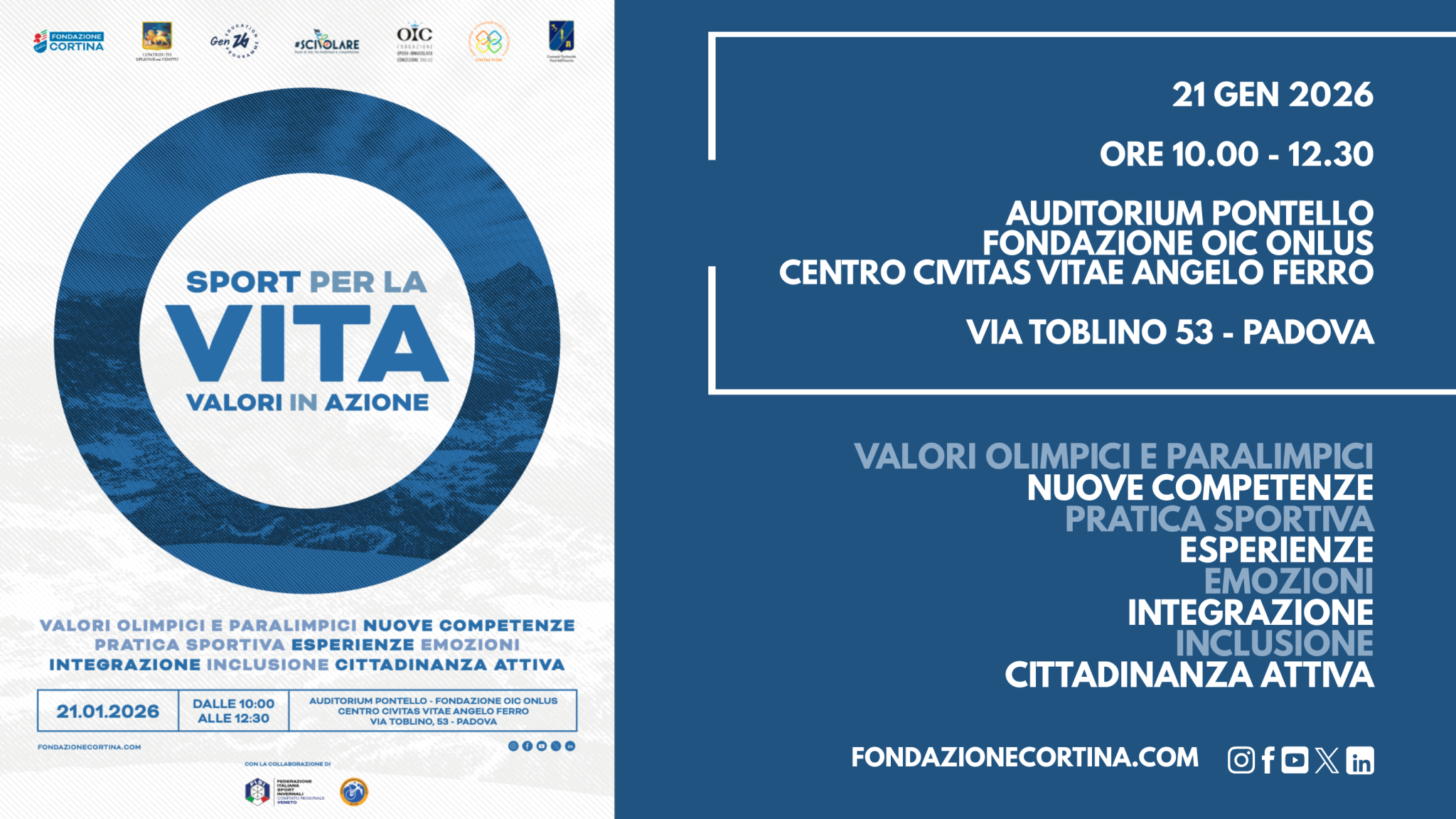 residenza s.chiara civitas vitae - fondazione oic onlus